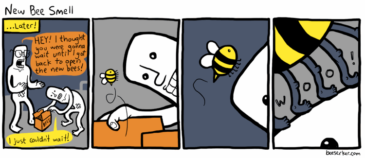 This comic is the bee's knees.