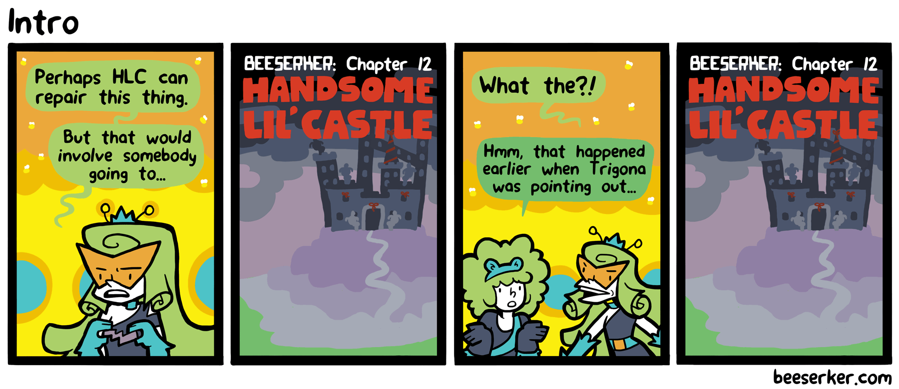 Looks like that castle doesn't change shape every time somebody looks at it after all.
