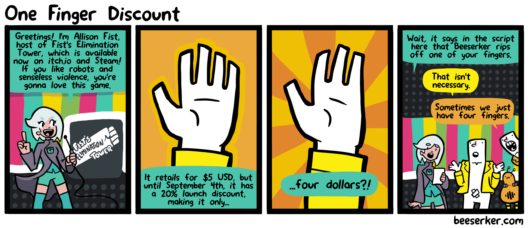 One Finger Discount